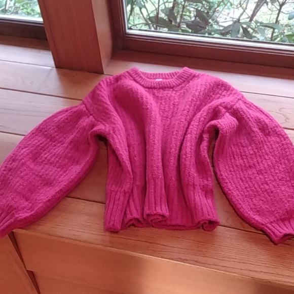 A New Day Balloon Sleeve Sweater - Picture 2 of 5